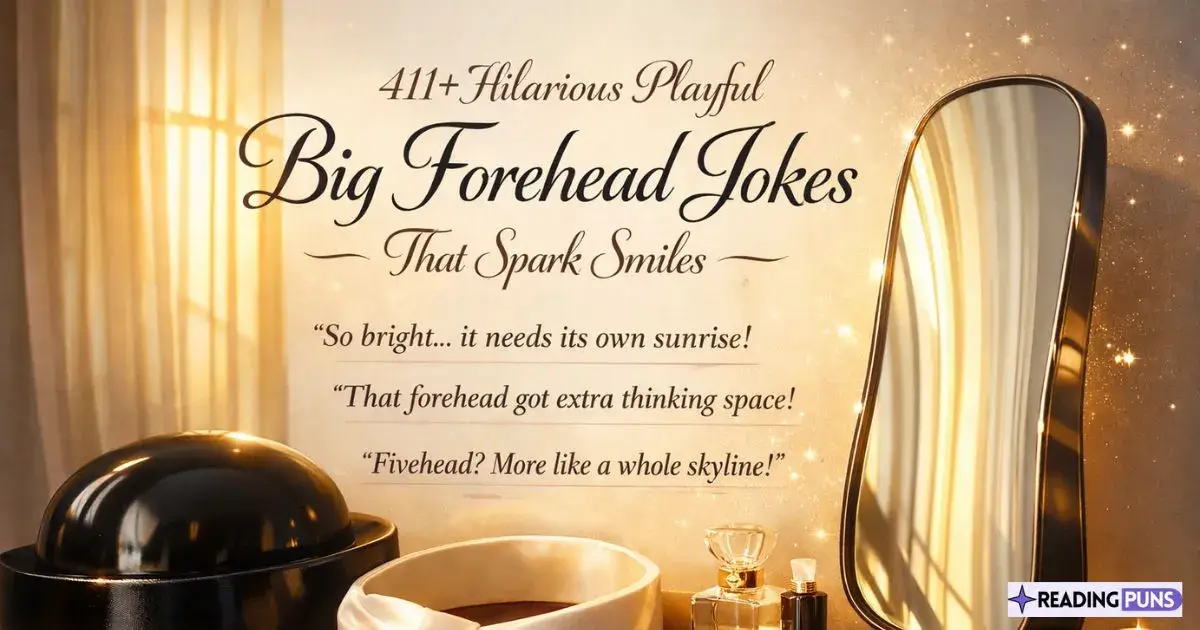 411+ Hilarious Playful Big Forehead Jokes That Spark Smiles