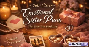260+ clever Emotional Sister Puns That Show True Bond Love