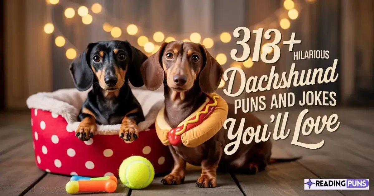 313+Hilarious Dachshund Puns and Jokes You’ll Love
